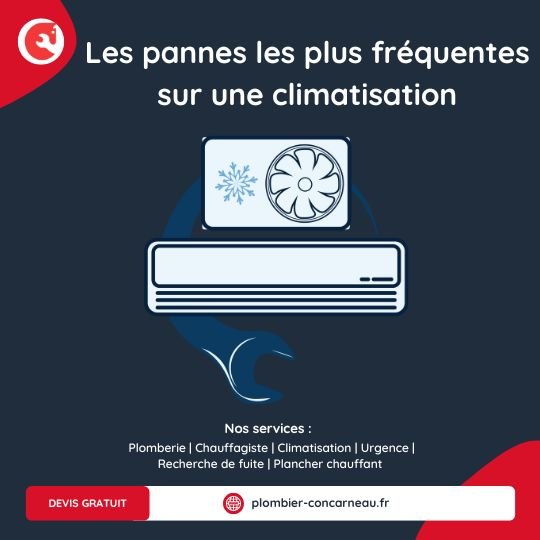 Les pannes les plus fréquentes sur une climatisation